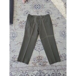 #402 Dockers premium Classic Fit Brown 38x29 flat front relaxed fit men's pants